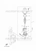 KANTELSYSTEEM 2 voor Yamaha F40GETL 2020