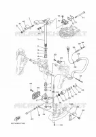 HOUDER 2 voor Yamaha F40GET1L 2020