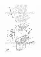 VENTILATEUR D'HUILE voor Yamaha F40GET1L 2020