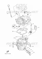 VENTILATEUR D'HUILE voor Yamaha F9.9JES 2020