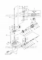 DEKSEL EN TRANSMISSIE PROPELLERS 1 voor Yamaha FT9.9LEPL 2020