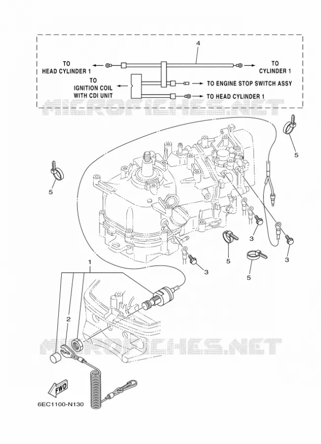 ELECTRISCH  Yamaha OUTBOARD ENGINES 4hp (2.9kW) 2020 F4  F4BMH