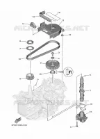 OLIEPOMP voor Yamaha F25GWHS 2020