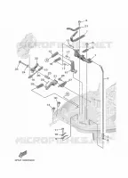 GASBEDIENING 2 voor Yamaha F25GETL 2020