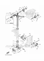 HOUDER 3 voor Yamaha F25GETL 2020