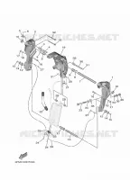 HOUDER 2 voor Yamaha F25GETL 2020
