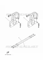 AFSTANDSBEDIENING voor Yamaha F25GETL 2020