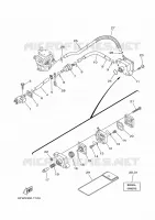 CARBURATEUR  voor Yamaha F8FEL 2020