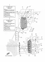 CILINDER / CARTERDELEN 2 voor Yamaha XF425NSA 2020