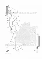 CILINDER EN CARTERDELEN 4 voor Yamaha XF425NSA 2020