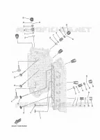 KLEPPEN 1 voor Yamaha XF425NSA 2020