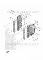 UITLAAT 1 voor Yamaha XF425NSA 2020