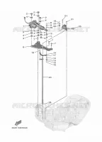 GASBEDIENING voor Yamaha XF425NSA 2020