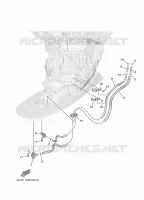 DEKSEL 3 voor Yamaha XF425NSA 2020