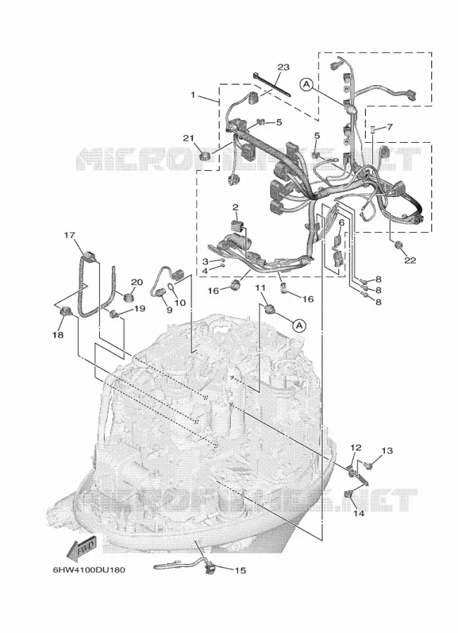 ELECTRISCH 5 Yamaha OUTBOARD ENGINES 80hp (55.2kW) 2020 F80  F80DET