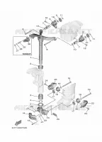 HOUDER 3 voor Yamaha F20GMHL 2020