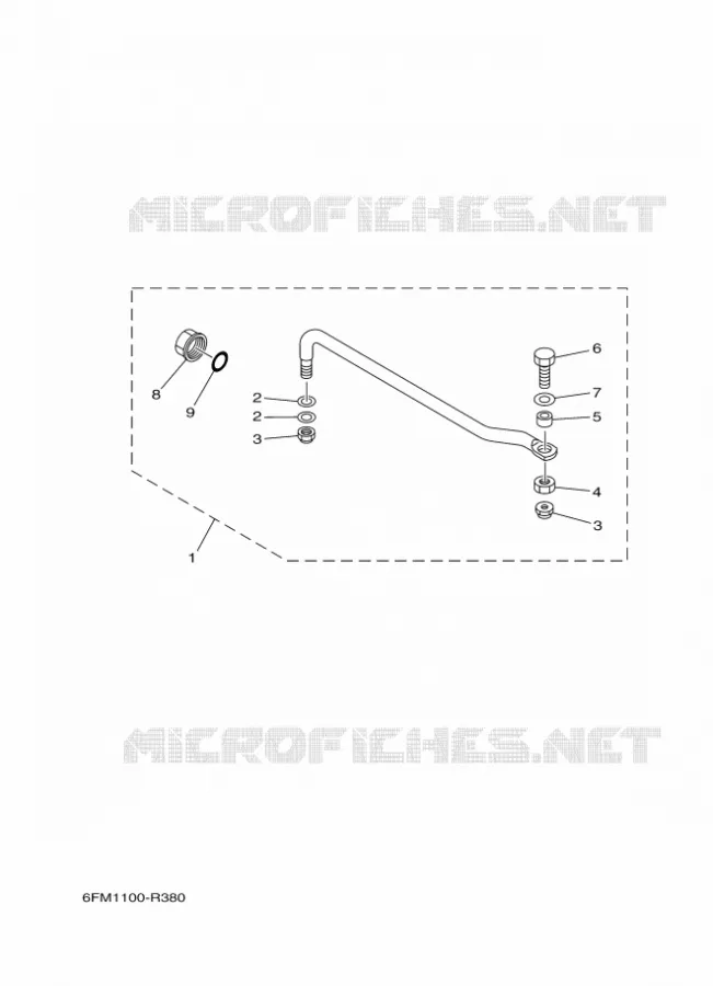 STUURFIXATIE Yamaha OUTBOARD ENGINES 20hp (14.7kW) 2020 F20  F20GEP