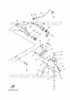 GASBEDIENING voor Yamaha F50DETL 2021