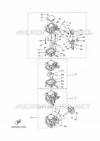 CARBURATEUR 1 voor Yamaha F100BETL 2021