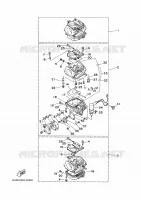CARBURATEUR  voor Yamaha 40VEOL 2021