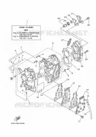 CILINDER / CARTERDELEN voor Yamaha 15FMHL 2021