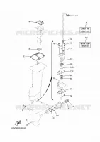 REPARATIESET 2 voor Yamaha 15FMHL 2021