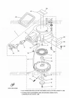 STARTMOTOR voor Yamaha 15FMHL 2021