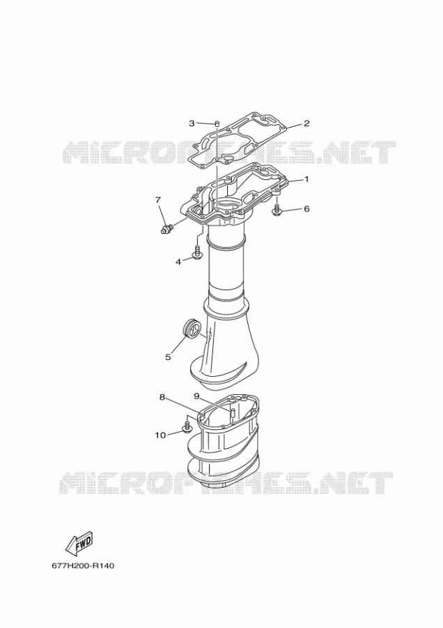 DEKSEL Yamaha OUTBOARD ENGINES 8hp (5.9kW) 2021 E8  E8DMH
