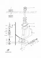 REPARATIESET 2 voor Yamaha E15DMHS 2021