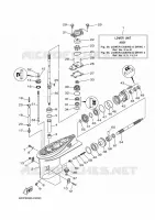 DEKSEL EN TRANSMISSIE PROPELLERS 1 voor Yamaha F50HEDL 2021