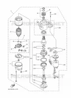 STARTMOTOR voor Yamaha F50HEDL 2021