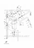 BENZINEPOMP 2 voor Yamaha FT50JETL 2021