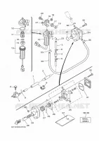 CARBURATEUR  voor Yamaha FT50JETL 2021