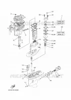REPARATIESET 2 voor Yamaha FT50JETL 2021