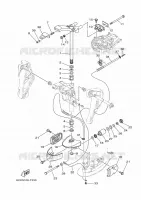 HOUDER 2 voor Yamaha FT60GETX 2021