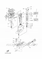 REPARATIESET 2 voor Yamaha FT60GETX 2021