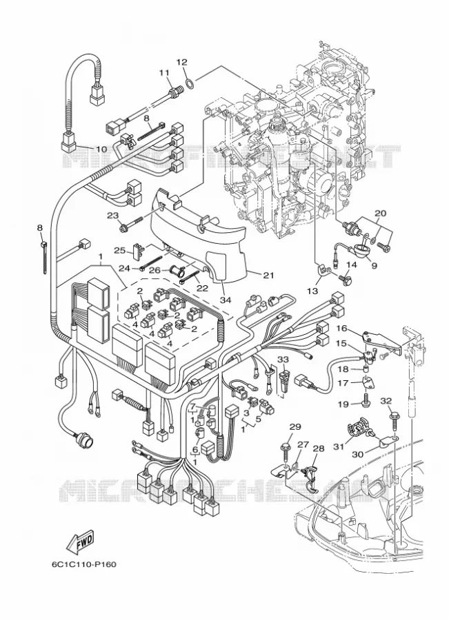 ELECTRISCH 3 Yamaha OUTBOARD ENGINES 60hp (44.1kW) 2021 FT60  FT60GET