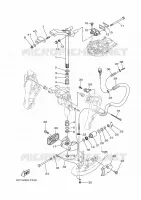 HOUDER 2 voor Yamaha F70AETX 2021