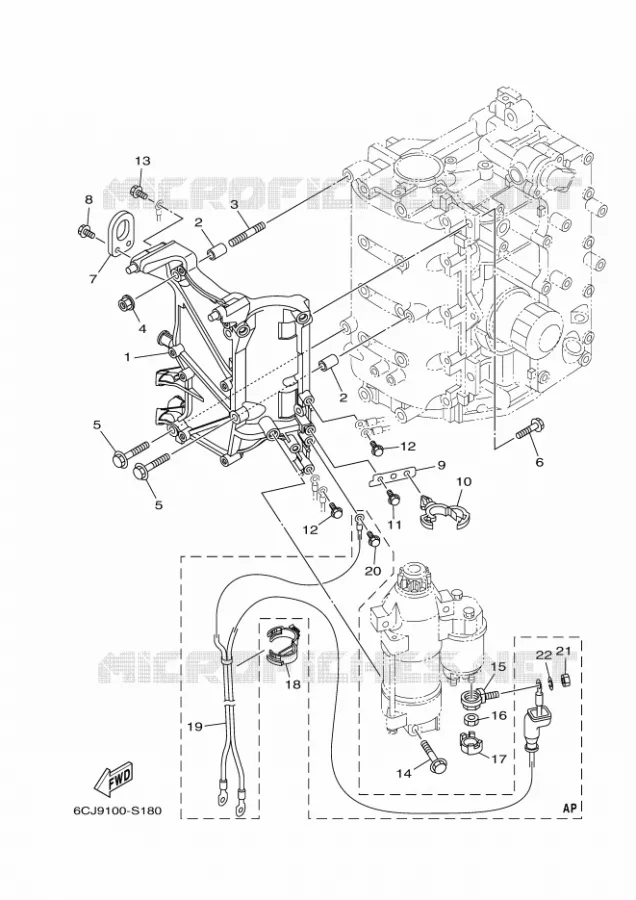 ELECTRISCH 4 Yamaha OUTBOARD ENGINES 70hp (51.5kW) 2021 F70  F70AET