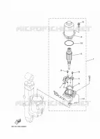 KANTELSYSTEEM 2 voor Yamaha F40GET1L 2021