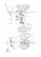 VENTILATEUR D'HUILE voor Yamaha LF200XB 2021