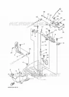 GASBEDIENING 2 voor Yamaha F9.9JES 2021