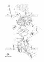 VENTILATEUR D'HUILE voor Yamaha F9.9JES 2021