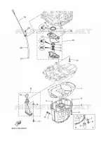 VENTILATEUR D'HUILE voor Yamaha F200XCA 2021