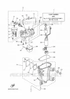 BENZINEPOMP 1 voor Yamaha F200LCA2 2021