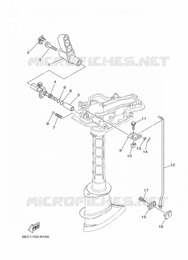 GASBEDIENING Yamaha OUTBOARD ENGINES 4hp (2.9kW) 2021 F4  F4BMH