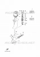 REPARATIESET 3 voor Yamaha E40GMHL 2021