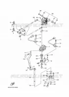 GASBEDIENING voor Yamaha F175LA 2021