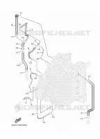 CILINDER EN CARTERDELEN 4 voor Yamaha XF425NSA 2021