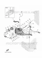 LAGERE DEKSEL 1 voor Yamaha XF425NSA 2021